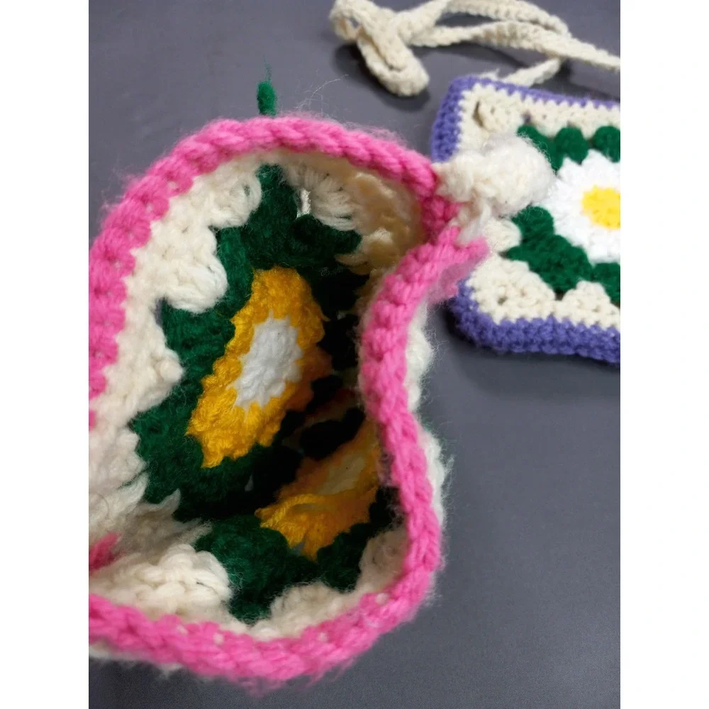 Handmade crochet granny